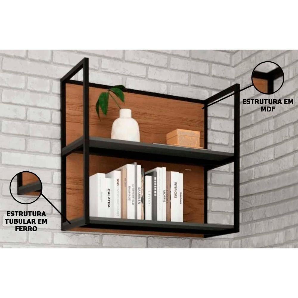 Cozinha Completa Versalis 6 Peças (2 Aéreos + 1 Nicho + 2 Balcões + 1 Complemento) C6P196 Freijo/Cinza Argila - Herval - 3