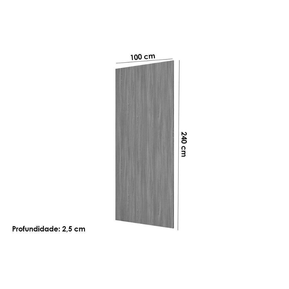 Multiuso Quarto Casal Painel de Edição p/ Fechamento O468 Seletto 240x100x2,5cm Jequitibá - Henn - 3