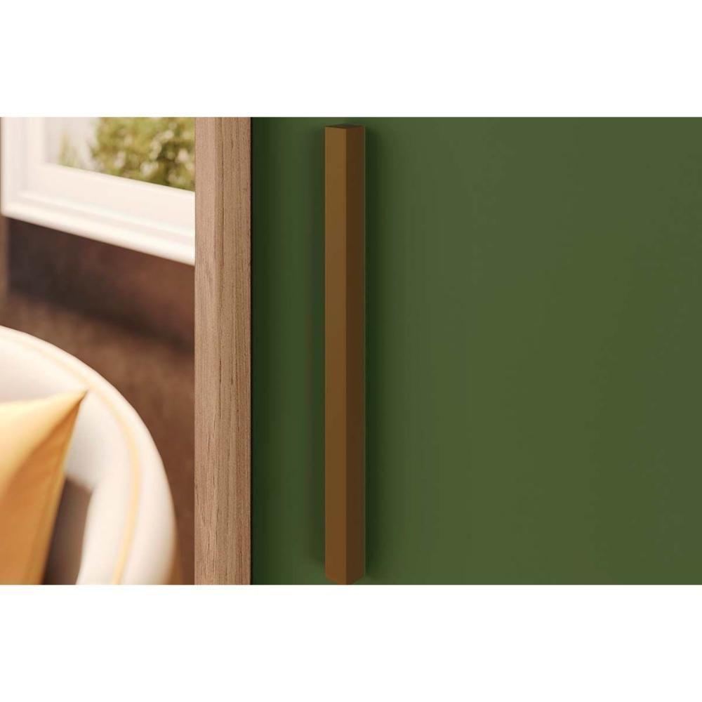 Guarda Roupa 2 Portas de Correr e 2 Gavetas Briz B353 Flex Nature/Off White ou Cinza - Henn - 7