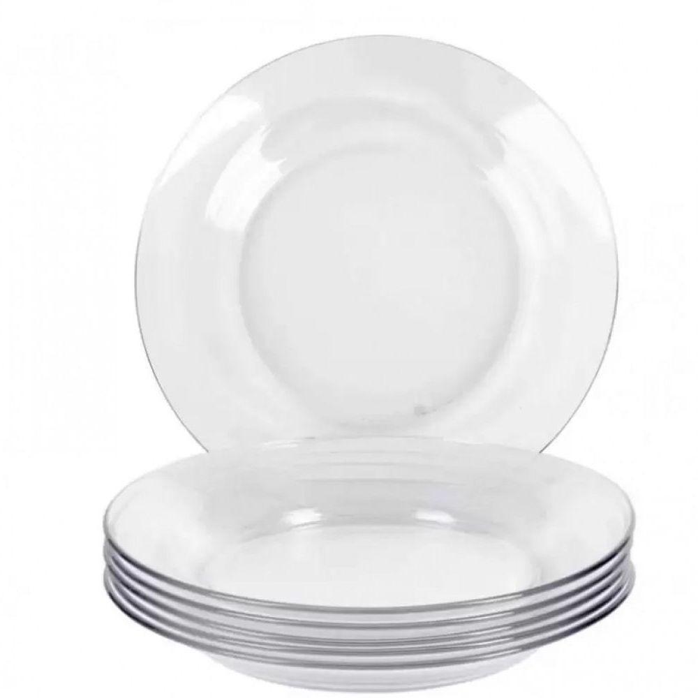 Conjunto De Pratos Fundos Astral 6 Peças - Duralex - 1