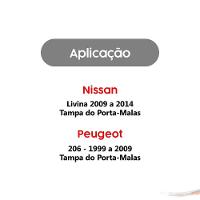 Amortecedor Mola Gás Tampa Porta-malas Livina Peugeot 206 [f103] - 2