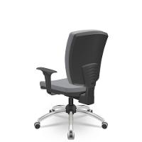 Cadeira Altrix Espaldar Alto Vinil Cinza - 2