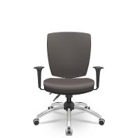 Cadeira Altrix Espaldar Alto Vinil Café - 1