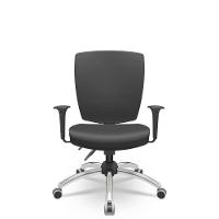 Cadeira Altrix Espaldar Alto Vinil Preto - 1