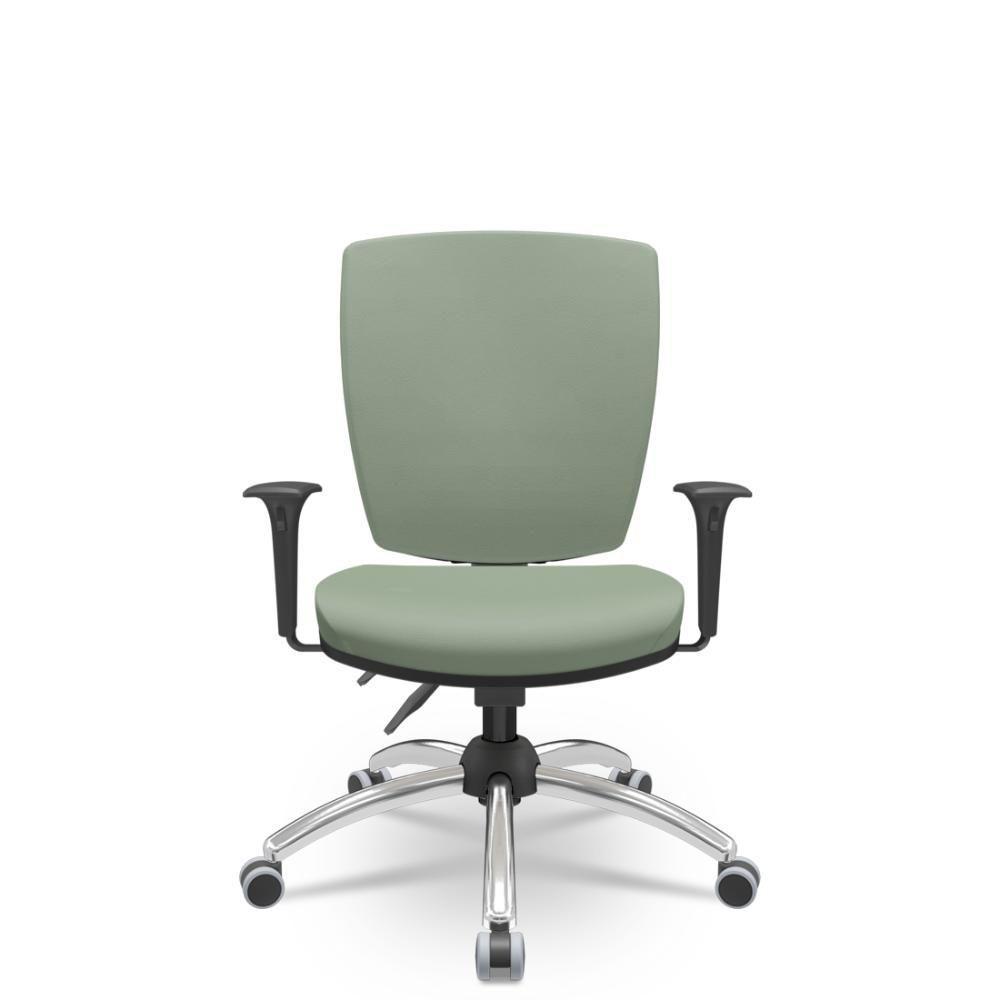 Cadeira Altrix Espaldar Alto Vinil Verde Oliva - 1