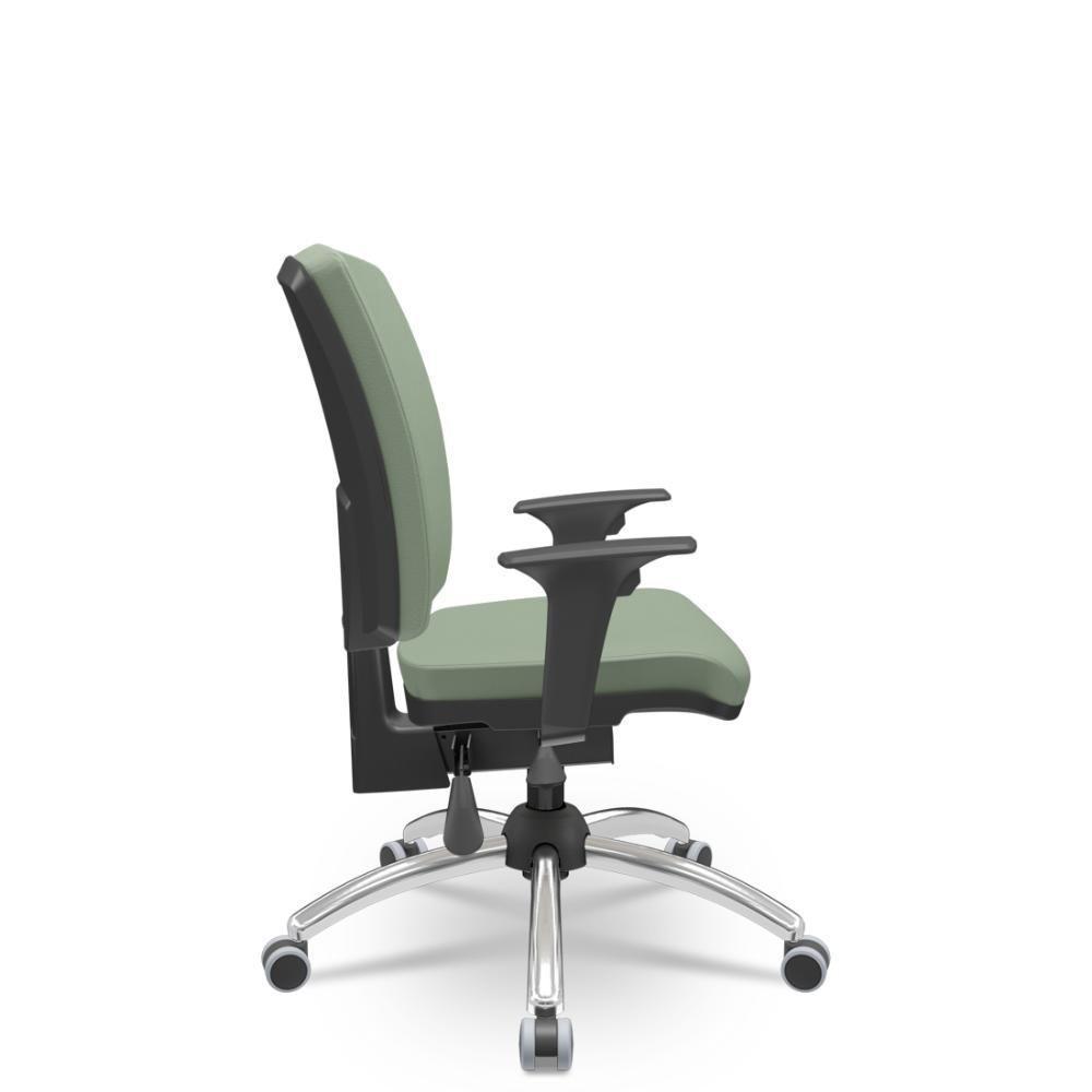 Cadeira Altrix Espaldar Alto Vinil Verde Oliva - 3