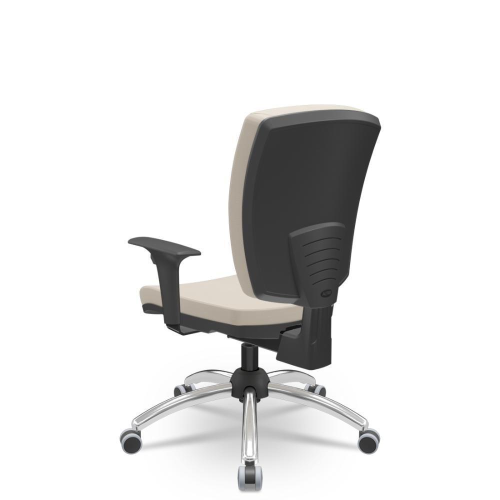 Cadeira Altrix Espaldar Alto Vinil Bege - 2