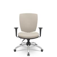 Cadeira Altrix Espaldar Alto Vinil Bege - 1