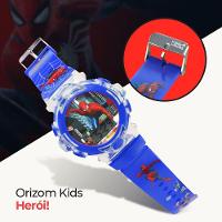 Relogio Homemaranha Led Infantil Digital Silicone + Caixa - 2