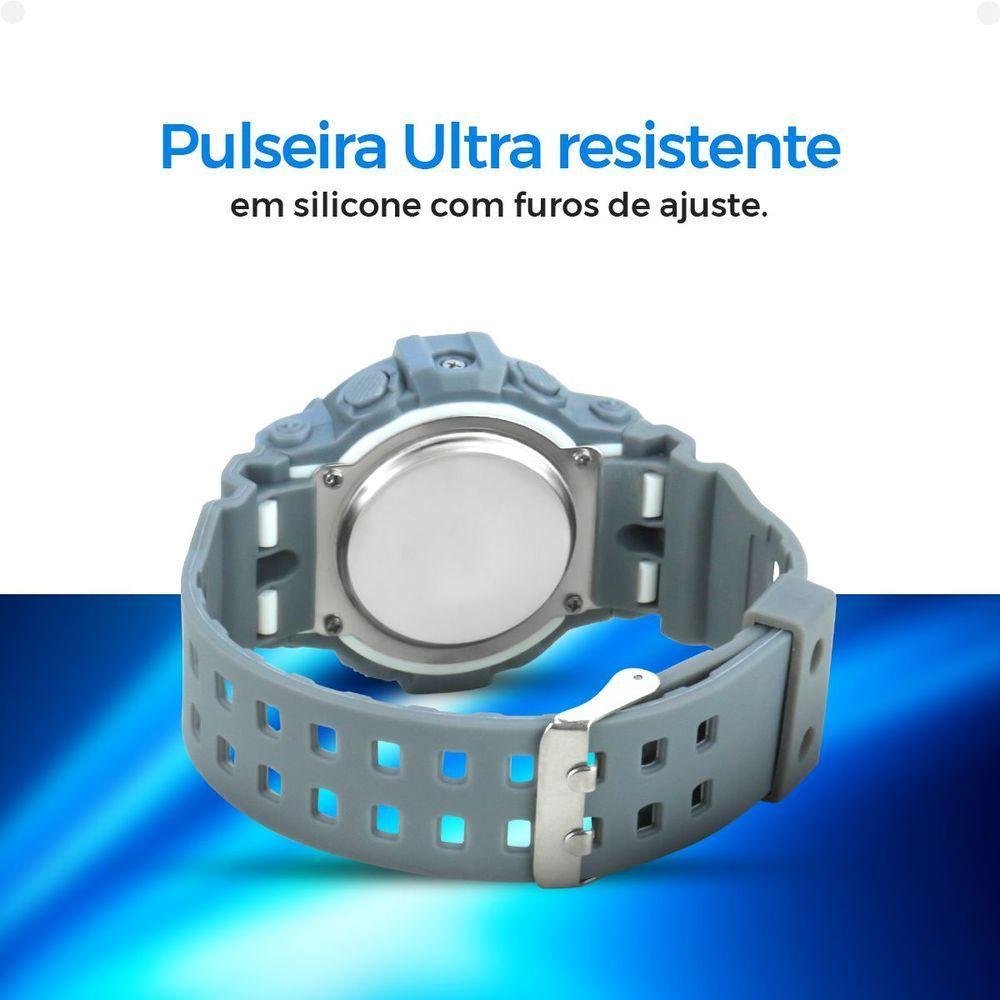 Relogio Infantil Digital Criança Silicone Menino + Caixa - 2