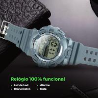 Relogio Infantil Digital Criança Silicone Menino + Caixa - 3
