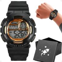 Relogio Infantil Menino Silicone Digital Criança + Caixa - 1