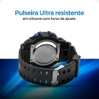 Relogio Digital Menino Criança Infantil Silicone + Caixa - 2