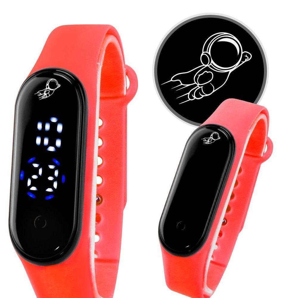 Relogio Ajustavel Digital Prova Dagua Bracelete Infantil - 1