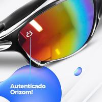 Oculos Sol Masculino Lupa Praia Proteção Uv + Case Original - 3