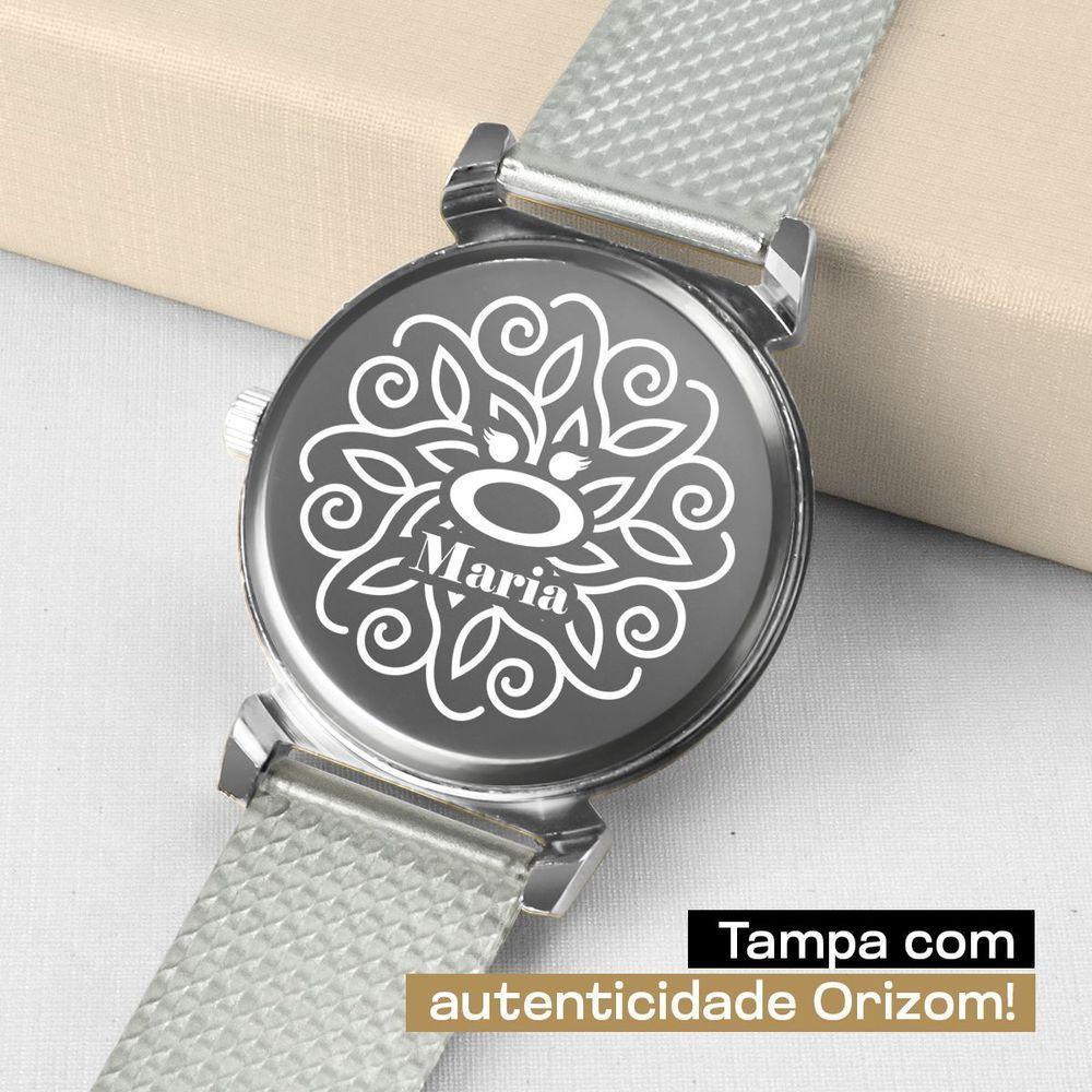 Relogio Aço Feminino Prata Qualidade Premium Inoxidável Presente Social Ponteiro Casual Original - 3