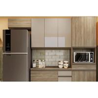 Paneleiro de Cozinha Maxxi G751 c/ 4 Portas 1 Gaveta e 1 Nicho p/ Forno 70cm Canela - Kappesberg - 4