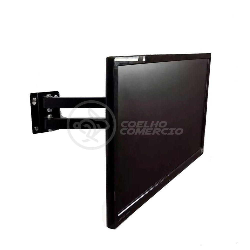 Suporte De Tv Articulado Para Painel E Parede Led Lcd Plasma Oled 3d De 14" à 42" Polegadas 302w - 1
