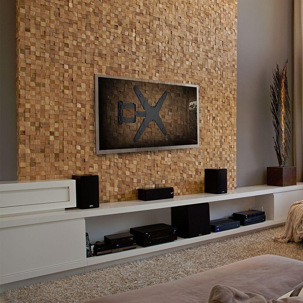 Suporte De Tv Articulado De Parede Pra Tvs 26" A 55" Em02v4 - 2