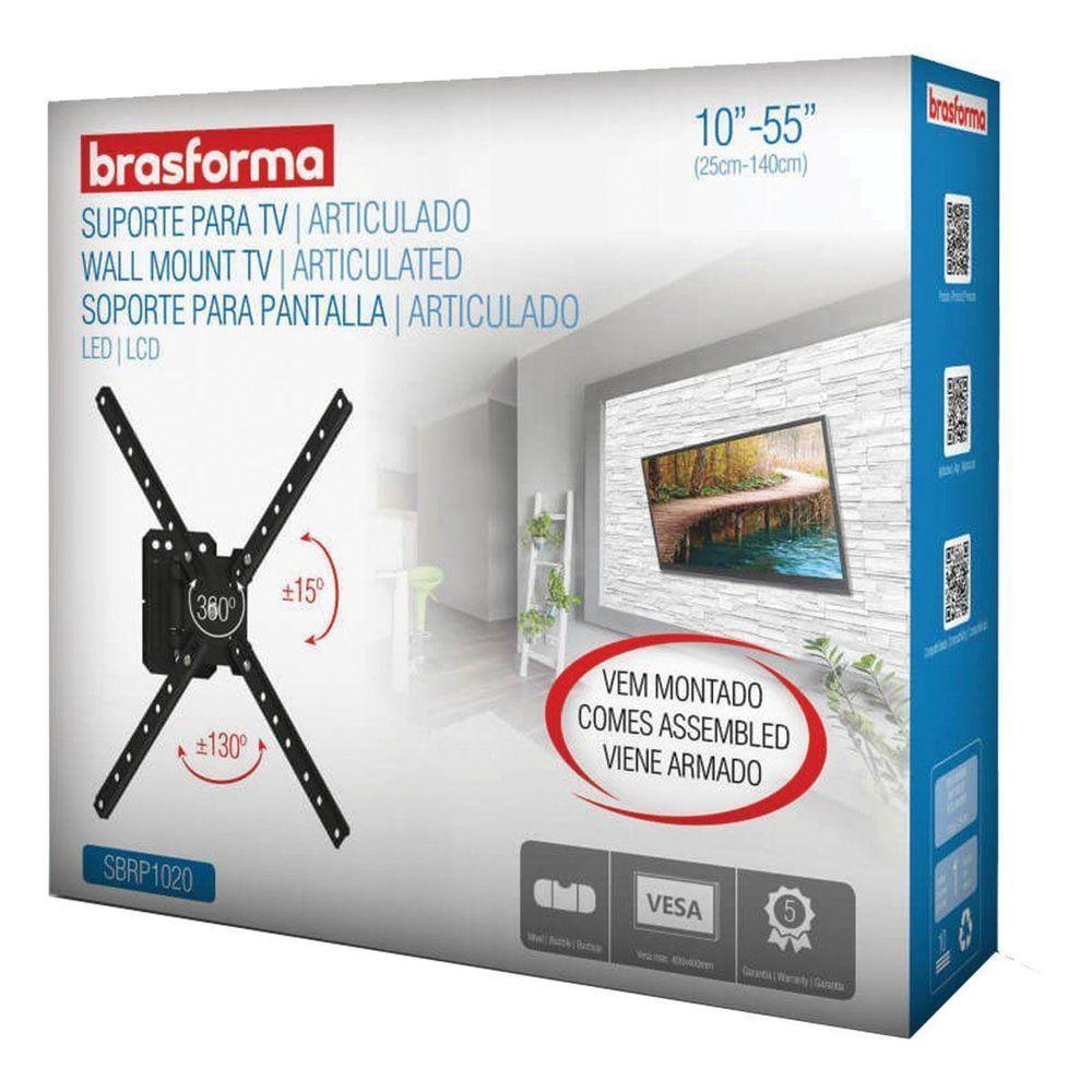 Suporte 3 Movimentos Para Tv Articulado De 10 Até 55 - 2