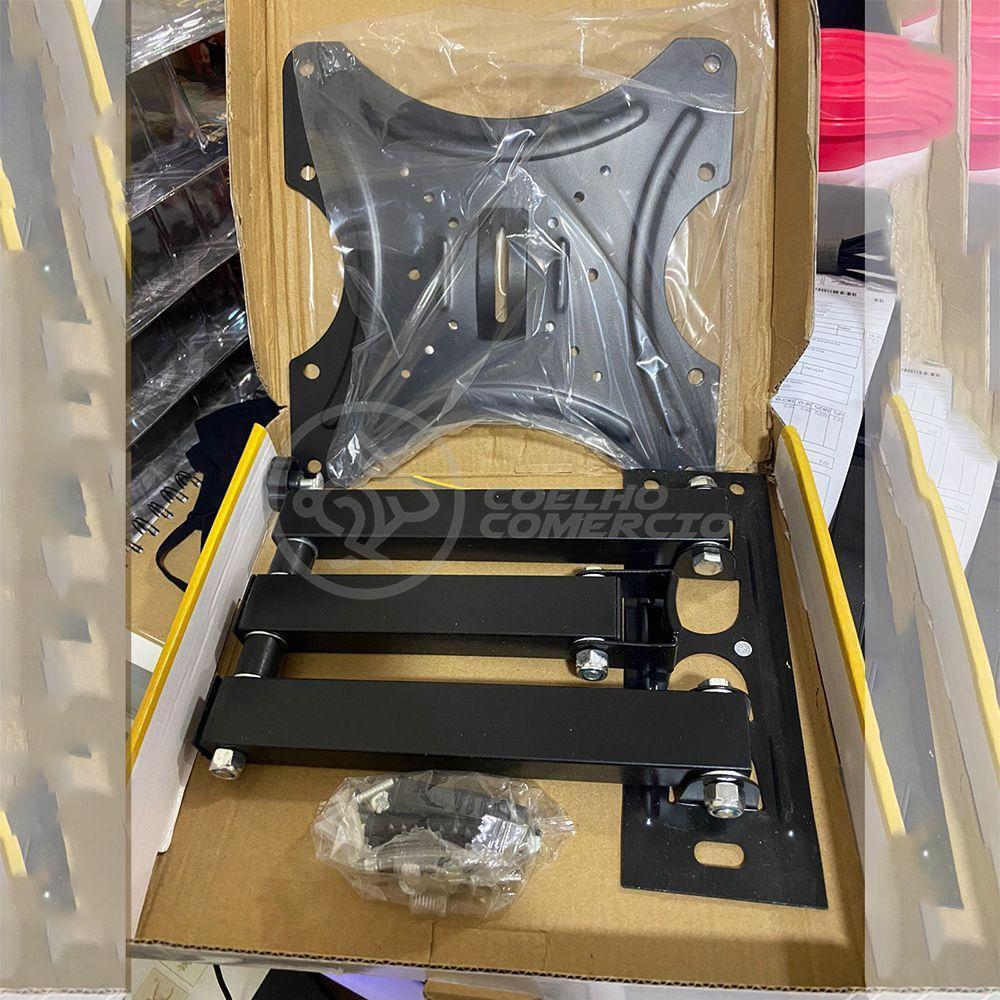 Suporte De Tv Articulado Para Painel E Parede Led Lcd Plasma Oled 3d De 14" à 42" Polegadas 302w - 3