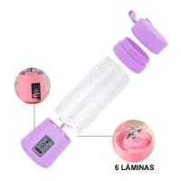 Mini Liquidificador Portátil Shake Recarregavel