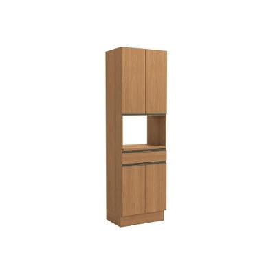 Paneleiro de Cozinha Modulado Maxxi G751 c/ 4 Portas 1 Gaveta e 1 Nicho p/ Forno 70cm Canela - Kappesberg