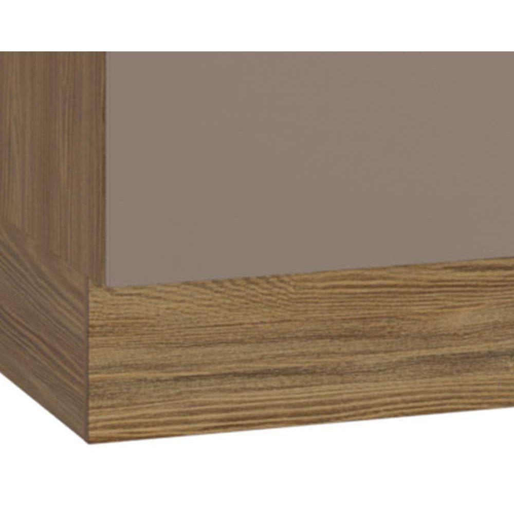 Módulo Cozinha Kappesberg Botanic Paneleiro Botanic M619 c/ 2 Portas 50cm Nogueira/Verde - Kappesberg - 6