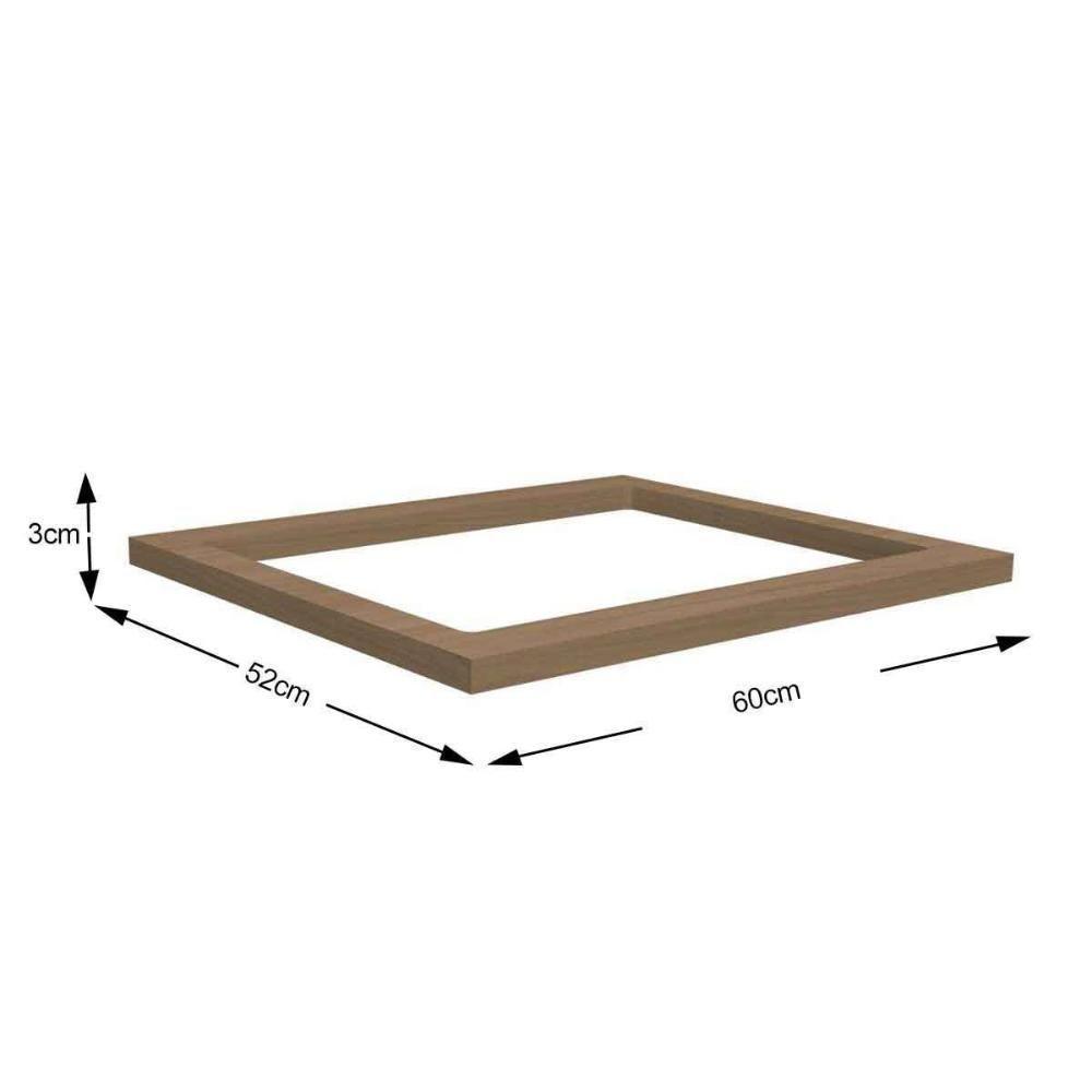 Módulo Cozinha Kappesberg Maxxi Tampo Para Balcão Cooktop E604 60cm Canela-kappesberg - 2
