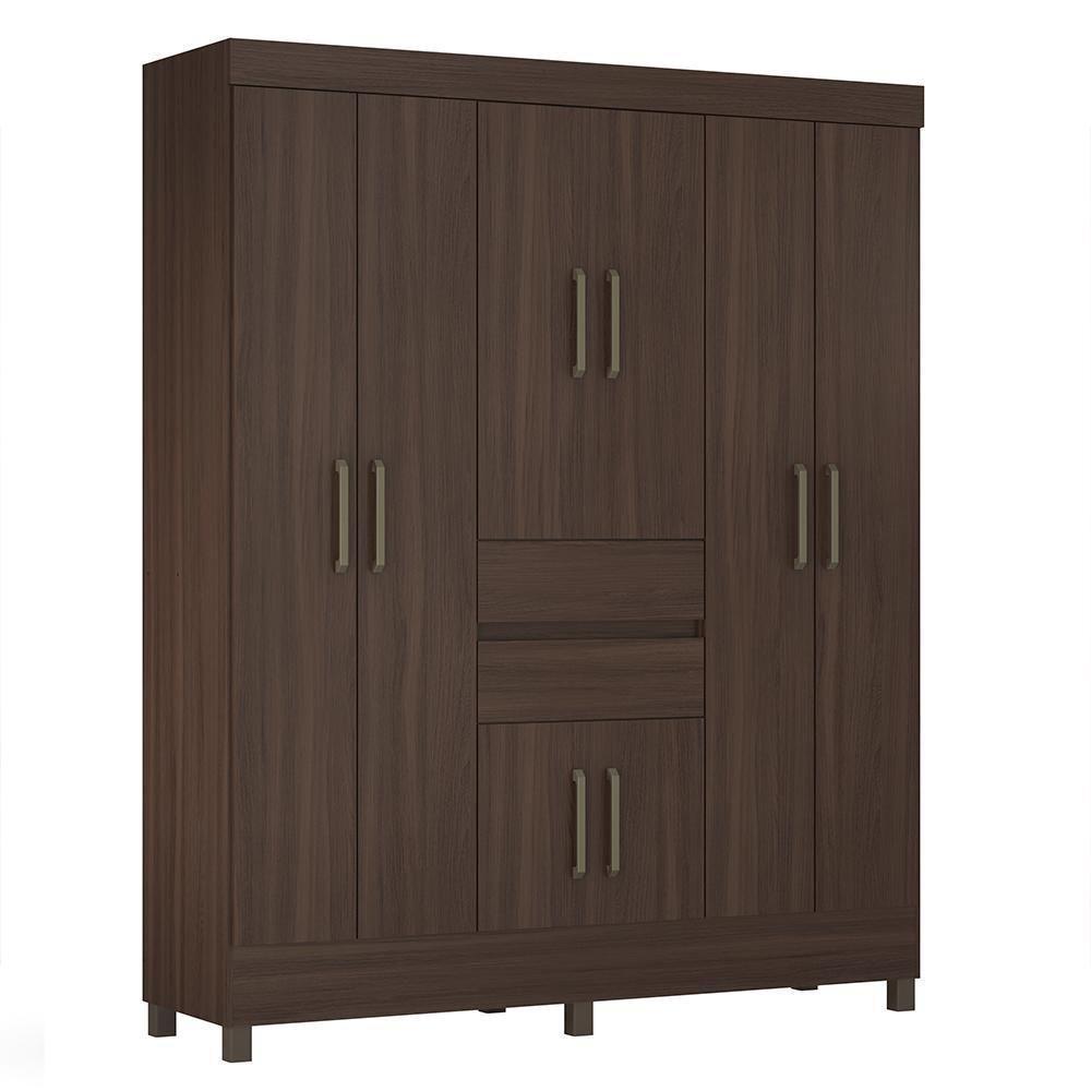 Guarda Roupa Casal Munique 8 Portas E 2 Gavetas Café Touch - Demóbile Café Touch - 1