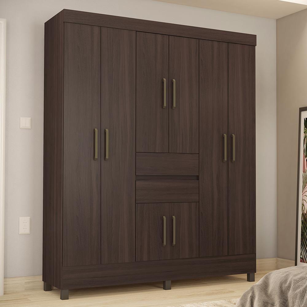Guarda Roupa Casal Munique 8 Portas E 2 Gavetas Café Touch - Demóbile Café Touch - 2
