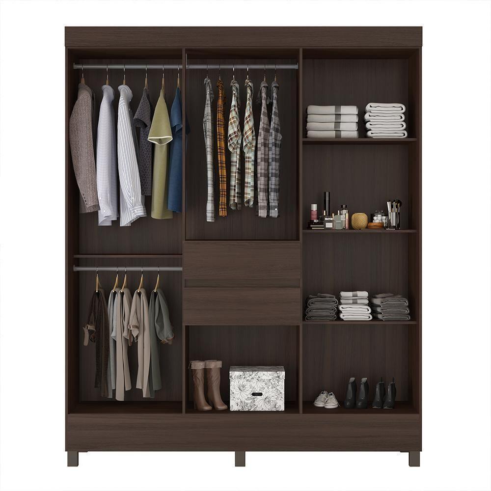 Guarda Roupa Casal Munique 8 Portas E 2 Gavetas Café Touch - Demóbile Café Touch - 3