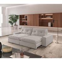 Sofá Hall Veludo Dois Módulos De 120m B25cm Meu Sofá Online B026 Veludo Prata - 1