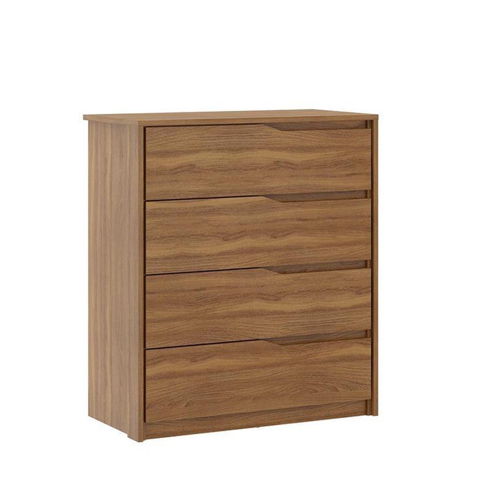 Cômoda Atria 4 Gavetas Amêndola - Demartêz Amêndola - 1