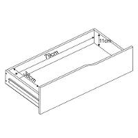 Cômoda Atria 4 Gavetas Amêndola-grafito - Demartêz Amêndola-grafito - 4