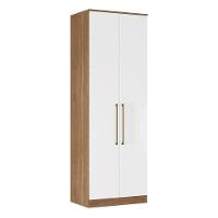 Guarda Roupa Modulado Irlanda 2 Portas Amêndola-branco - Demartêz Amêndola-branco - 1