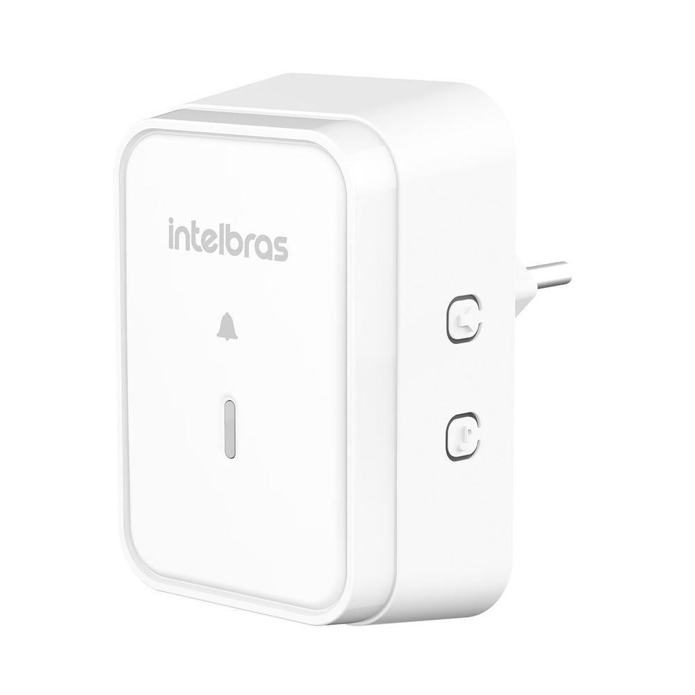 Campainha Sem Fio Com Bateria Cib 101 Branca 4522001 - 3