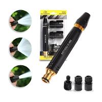 Bico De Mangueira De Alumínio Com Alta Pressão Anti Vazamento Lavar Carro Quintal 3 Tipos De Jatos - 1