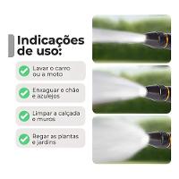 Bico De Mangueira De Alumínio Com Alta Pressão Anti Vazamento Lavar Carro Quintal 3 Tipos De Jatos - 10