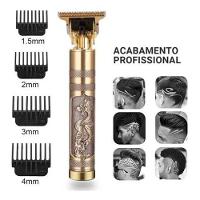 Aparador De Pelo T9 Dragão Dourado 110v-240v - 8