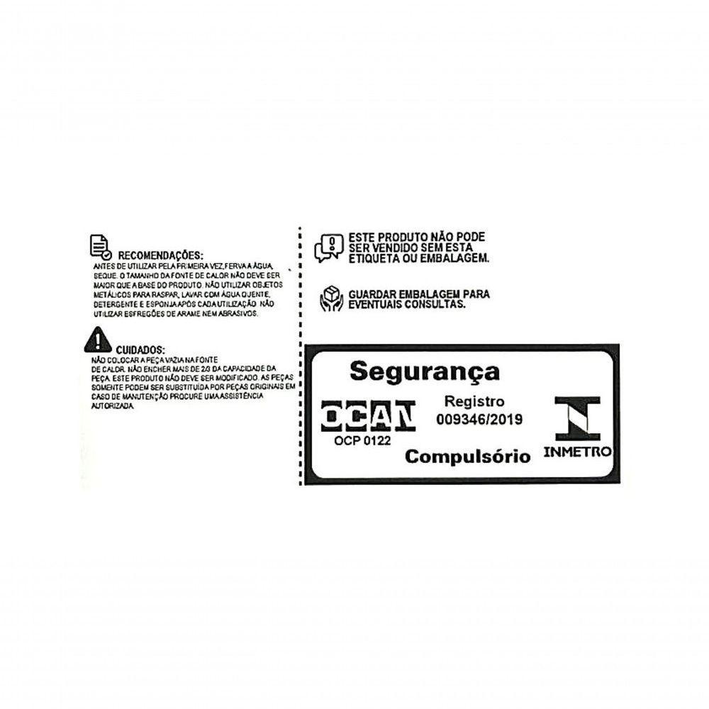 Cafeteira Italiana 6 Xícaras Café Em Aluminio - 2