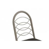 Sala de Jantar Completa Volga c/ Tampo de Vidro 95cm e 4 Cadeiras Holanda Niquel - Branco - Kappesberg - 5