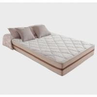 Cama Box Casal Bipartido Tecido Preto Com Colchão Pillow Angel Bello Box Molas 62x138x188 - 3