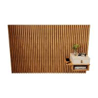 Cabeceira Solteiro Ripada Quarto Manila 1 Mesa Com Gaveta Nature/perola Nature/perola - 3