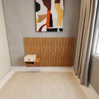 Cabeceira Solteiro Ripada Quarto Manila 1 Mesa Com Gaveta Nature/perola Nature/perola - 5