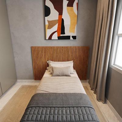 Cabeceira Para Cama Solteiro Ripada Quarto Manila Nature Nature