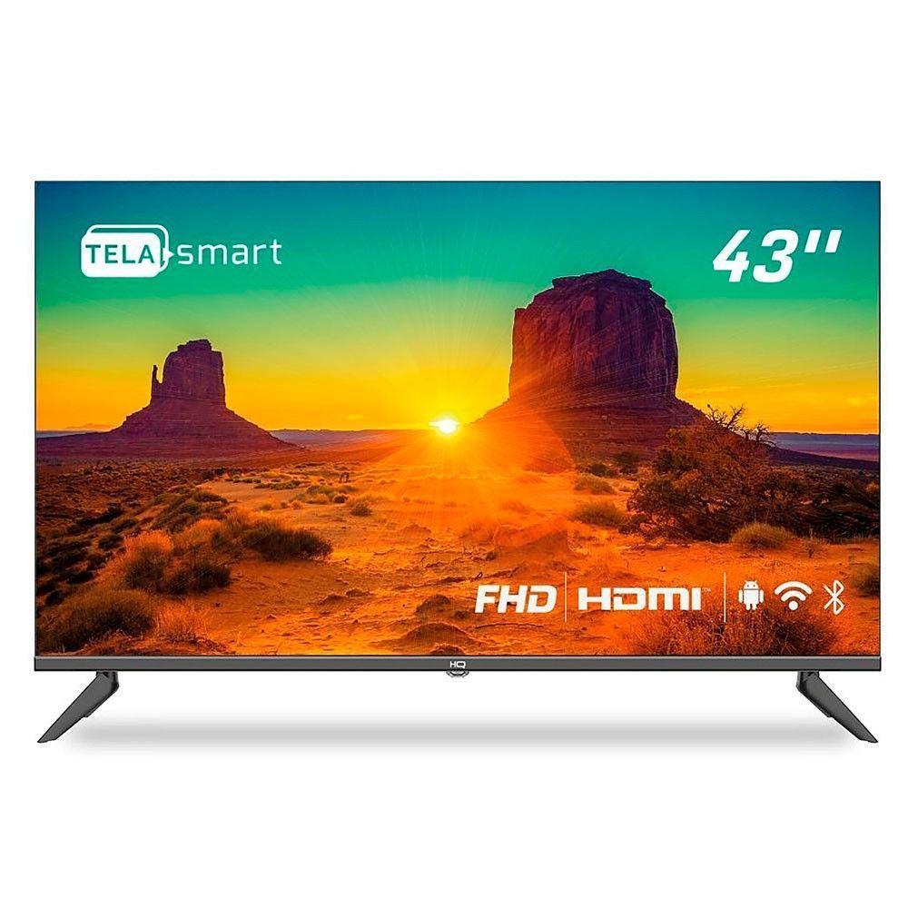Smart Tv Led 43 Polegadas Full Hd Hqstv43n Hq Preto Bivolt - 2