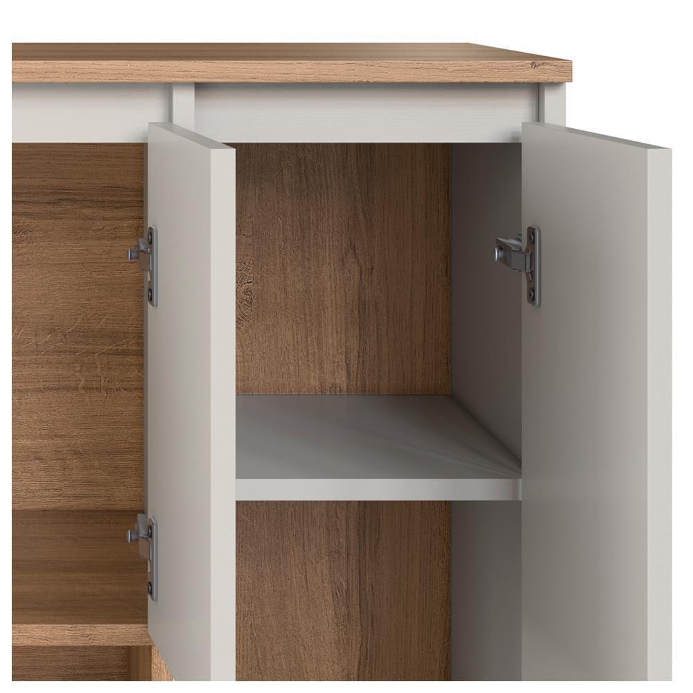 Gabinete Suspenso 3 Portas Com Tampo Bl9220 Mell Arenas Faem Mell Arenas - 7