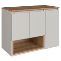 Gabinete Suspenso 3 Portas Com Tampo Bl9220 Mell Arenas Faem Mell Arenas - 1