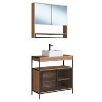 Conjunto Para Banheiro 3 Peças Com Cuba P103841c Mell Pp Milani Store Mell - 2